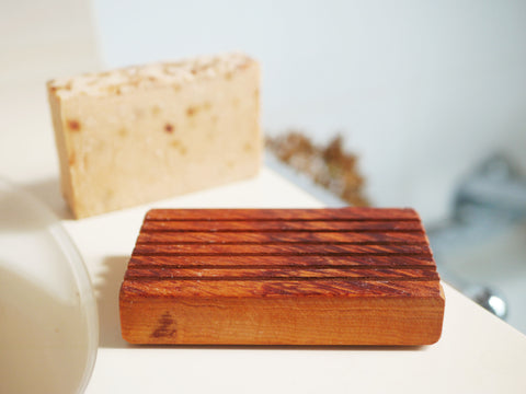 Matai or Rimu NZ  Recycled Soap Tray