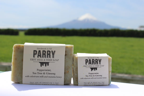 Peppermint, Tea tree and Ginseng Soap