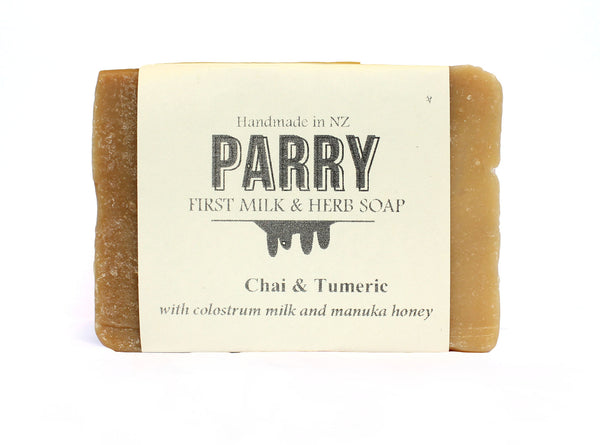 Chai & Tumeric - Sensitive skin friendly, Parry Soap, New Zealand