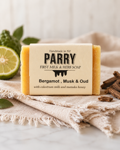 Bergamot Musk  & Oud Soap