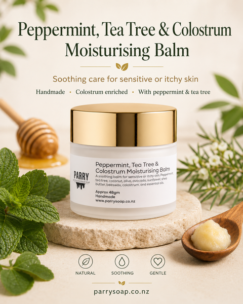 Peppermint, Tea Tree & Colostrum Moisturising Balm