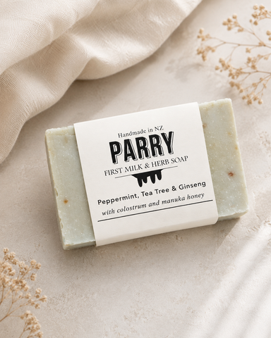 Peppermint, Tea tree and Ginseng Soap