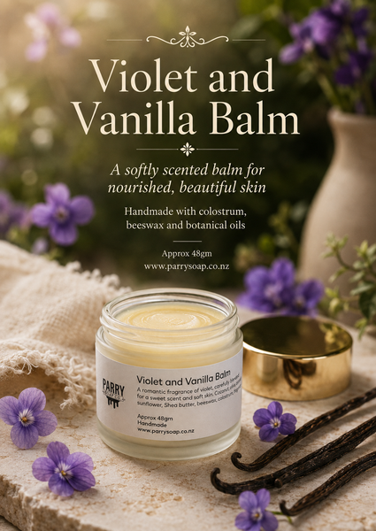 Violet & Vanilla Moisturising Balm