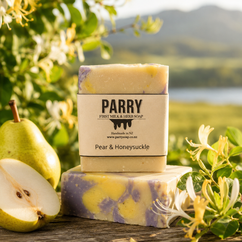 Pear & Honeysuckle Soap