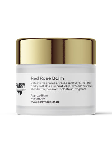 Natural Red Rose - Moisturising Balm - Parry Soap